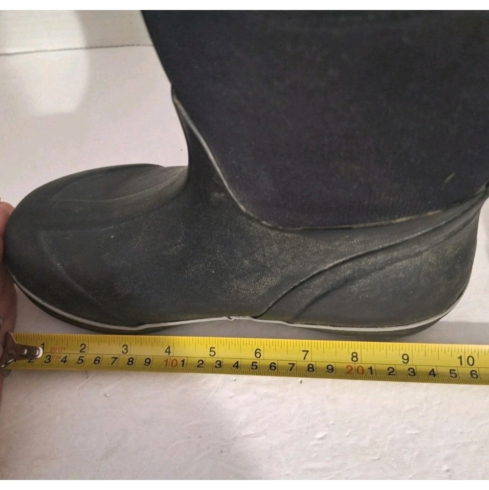 Bogs Bloom Solid Black Kids Insulated Waterproof Boots Size 5.5 No Tags **READ** - Picture 11 of 12